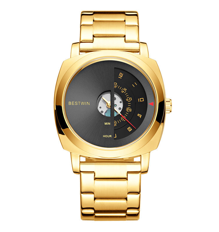 SLR Camera Men's Watch Alloy Folding Buckle Personality