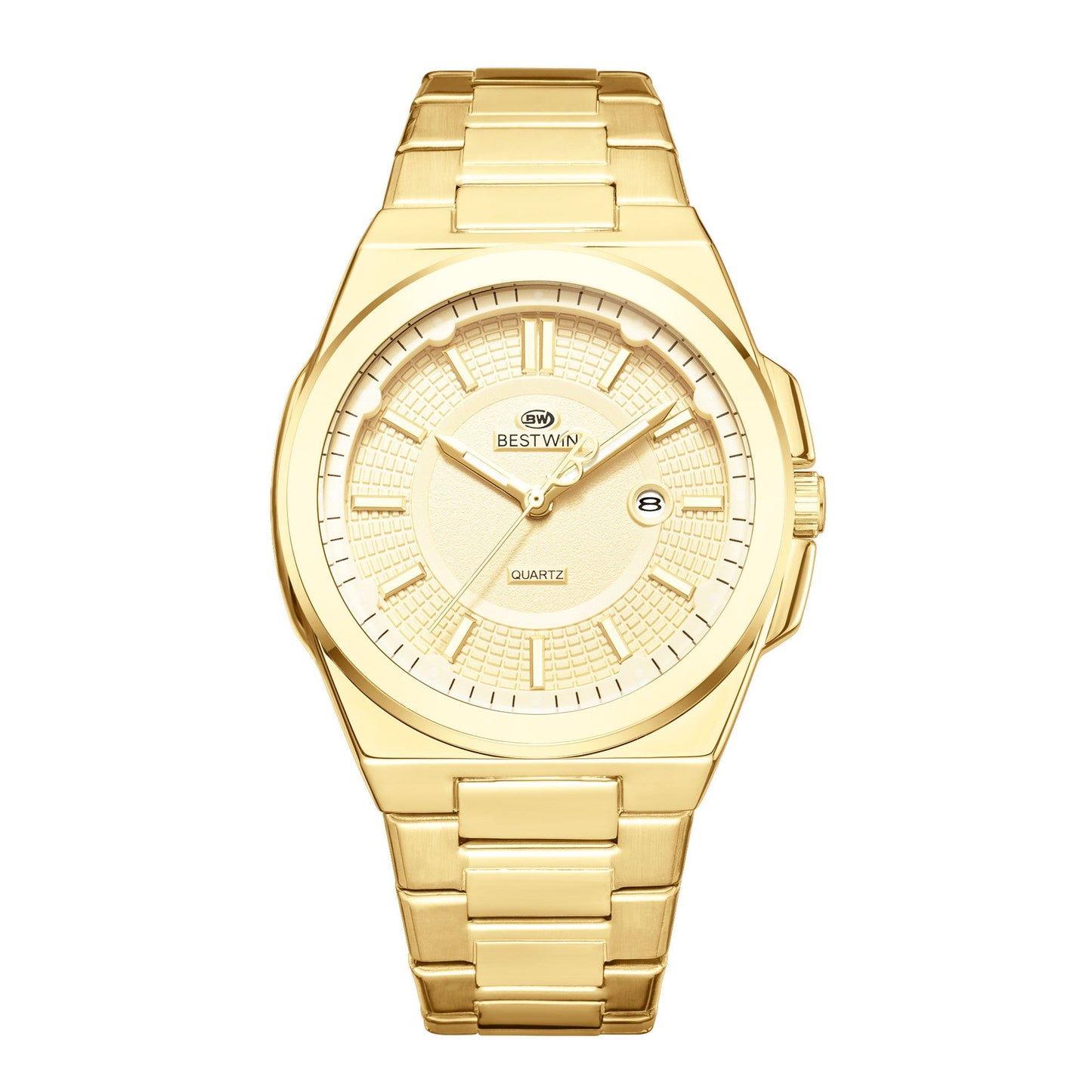 Simple Calendar Luminous Personality Men's Watch
