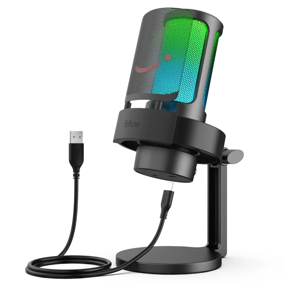 High Quality RGB One Touch Mute Gaming Microphone