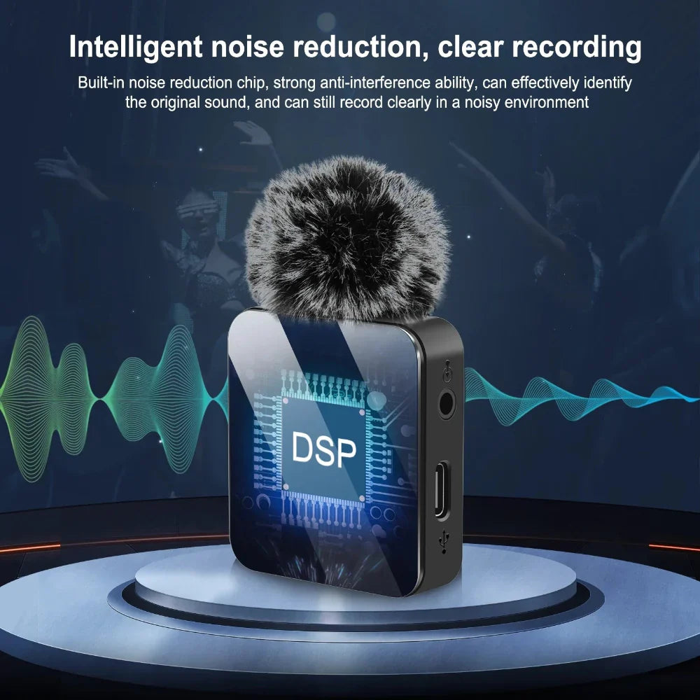High Quality 2.4G Wireless Microphone 2 Pcs set
