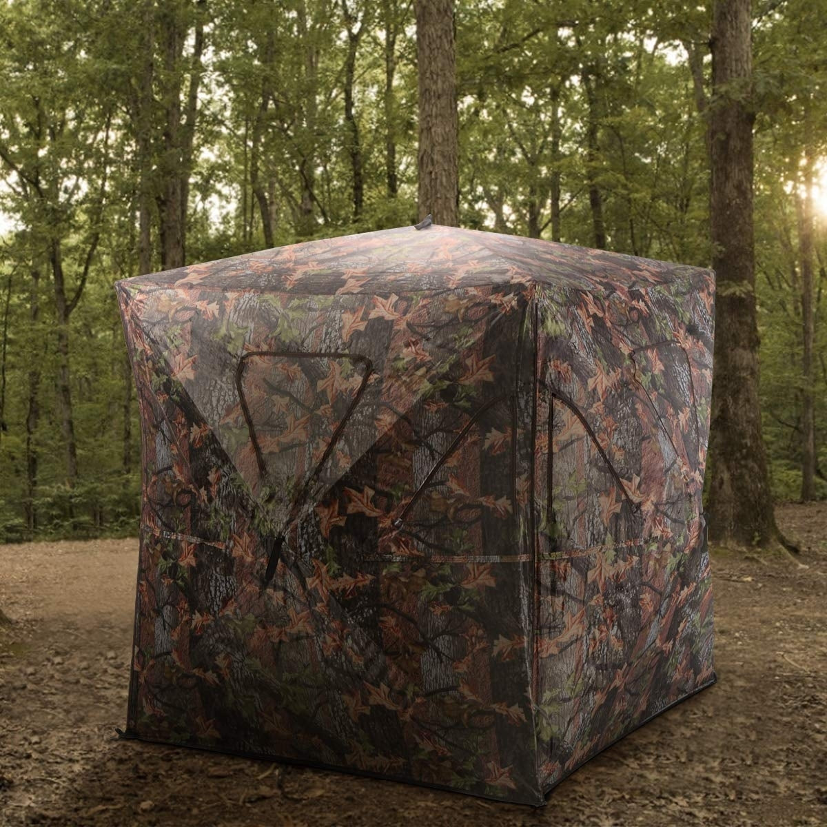 Ground Hunting Blind Portable Deer Pop Up Camo Hunter