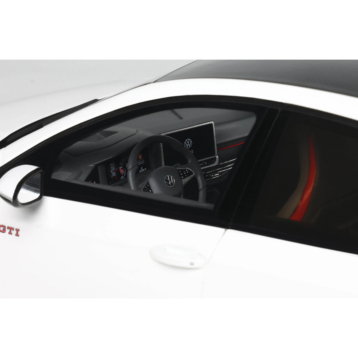 2024 Volkswagen Golf Mk.8 GTi Clubsport Pure White Limited Edition to 999 pieces Worldwide 1/18 Model Car by Otto Mobile