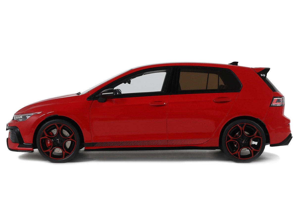 2024 Volkswagen Golf Mk.8 GTi 50th Edition Tornado Red Limited Edition to 999 pieces Worldwide 1/18 Model Car by Otto Mobile