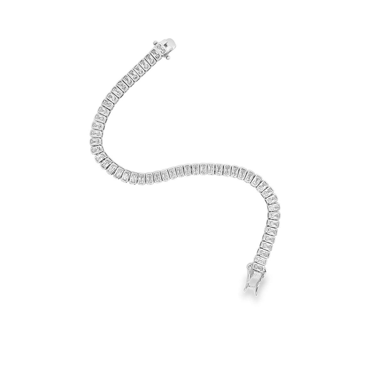 5mm Baguette Bracelet (I53A)
