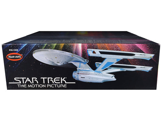 Skill 2 Model Kit U.S.S. Enterprise NCC-1701 Refit Spaceship "Star Trek: The Motion Picture" (1979) Movie 1/350 Scale Model by Polar Lights