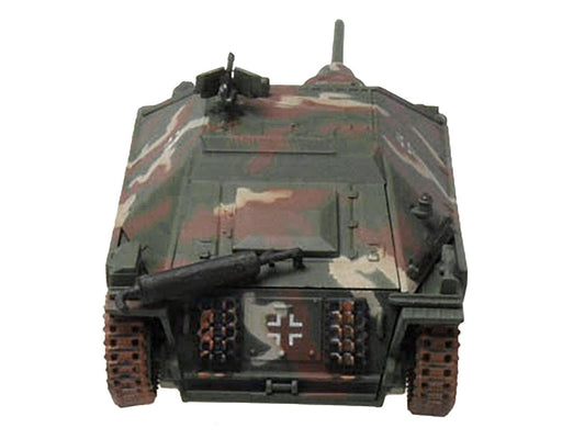 Hetzer (Starr) Tank Destroyer "Kampfgruppe Milowitz Prague" (1945) German Army 1/72 Diecast Model by Panzerstahl