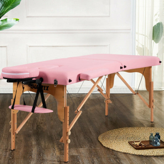 Foldable and Portable Facial Spa Bed with Carry Case