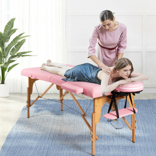 Foldable and Portable Facial Spa Bed with Carry Case