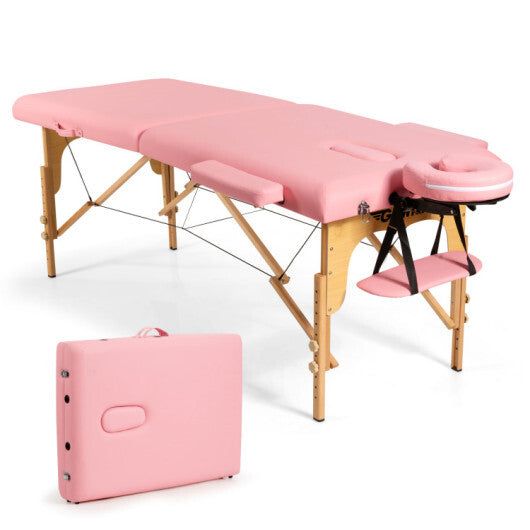 Foldable and Portable Facial Spa Bed with Carry Case