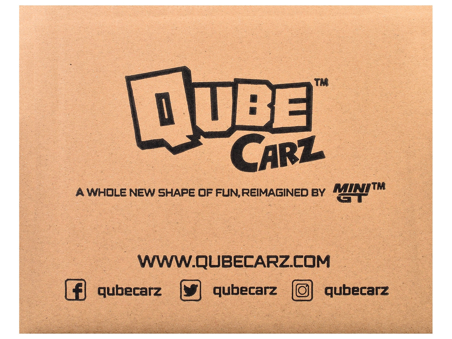 "QubeCarz" Series #1 Set of 6 pieces 1/64 Diecast Model Cars by Mini GT