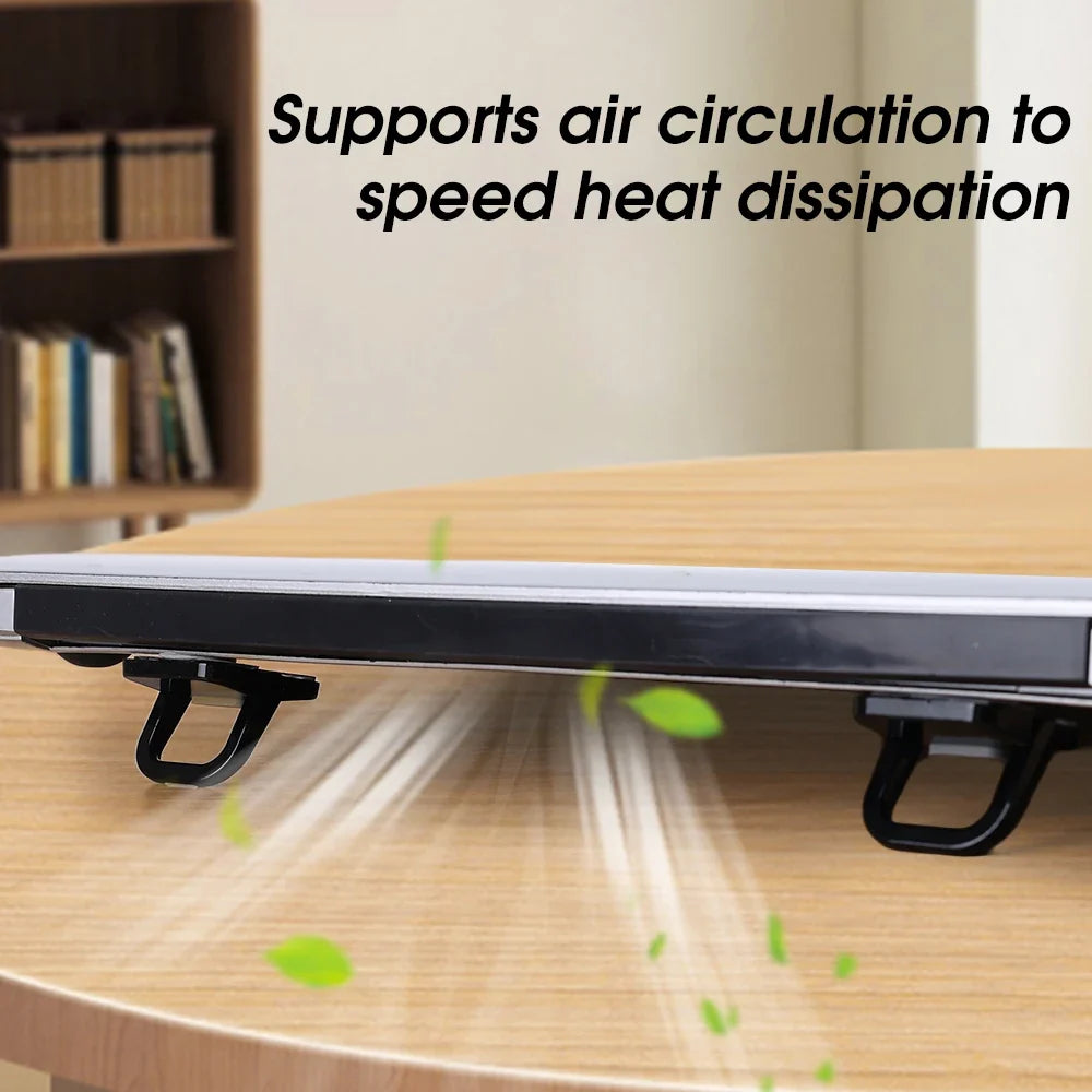 2pcs Keyboard Stands, Mini Laptop Stand for Desk, Portable Laptop Stand Compatible with MacBook Air Pro, Dell XPS,  HP More.