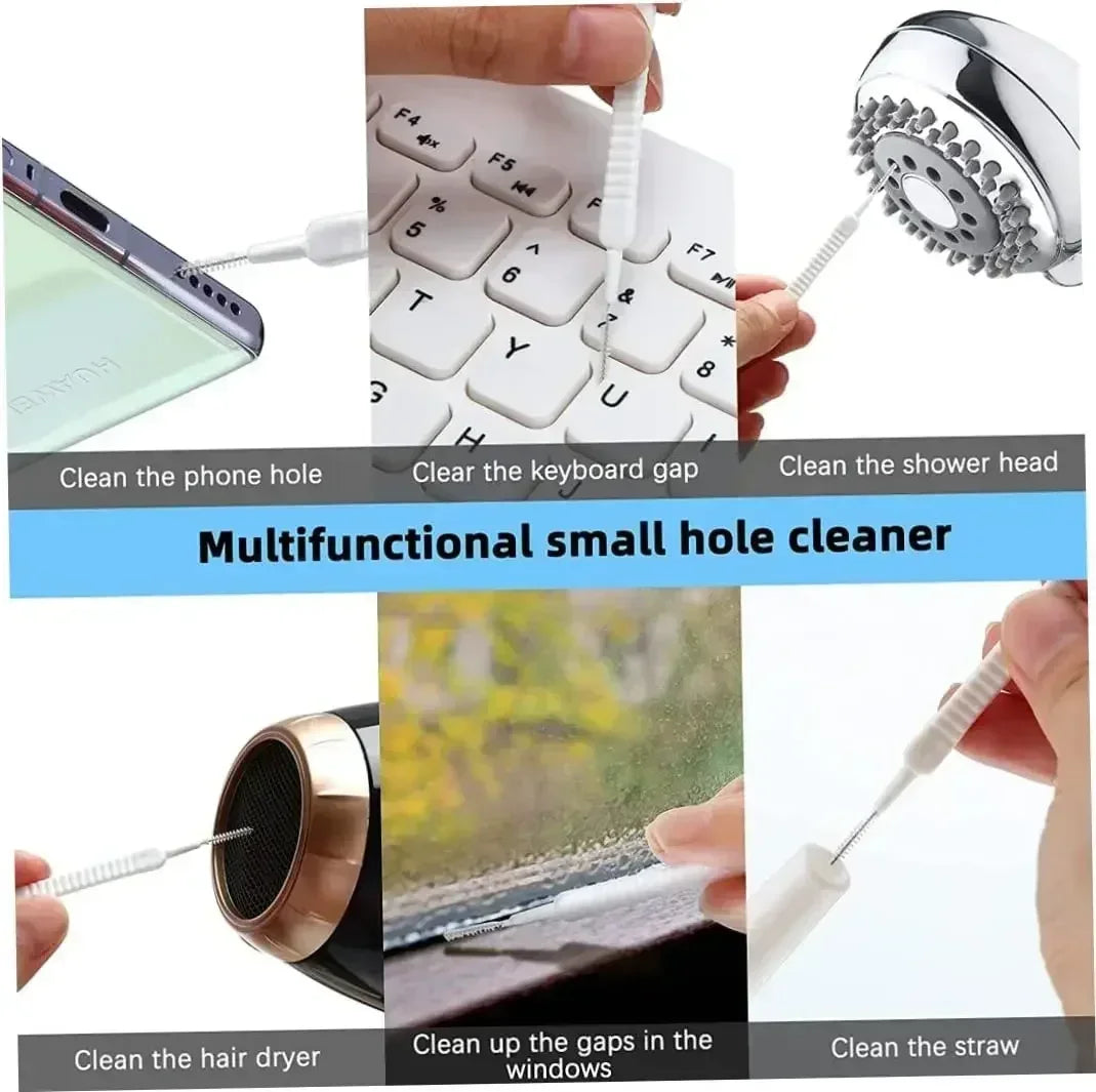 10/1Pcs Cell Phone Charging Port Dust Plug with Cleaning Brush for iPhone 15 Pro Max Plus Samsung Xiaomi iOS Type C Cleaner Set