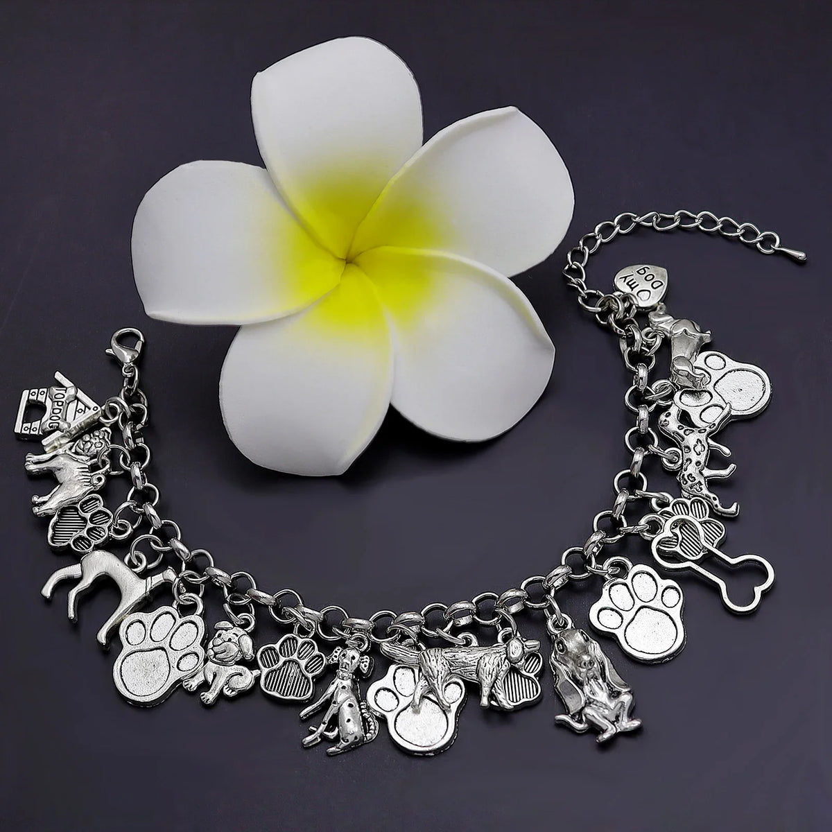 Clearance_Cat Pendant Charm Chain Link Bracelets For Women Cowgirl Cuff Bangles Fashion Jewelry Egyptian Bastet Pulseira Accesso