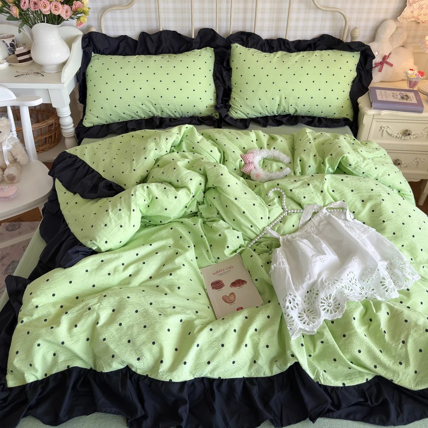 Stripe Bedding Comforter Set with Pillowcase bed sheet Single Full Size Bed Linen Duvet Cover Set Queen/King Double Single Bed