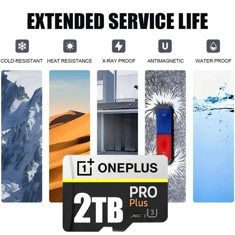 OnePlus 512GB Memory Card 1TB 2TB High Speed Full HD Video Mini SD Card 256GB 128GB Newest Micro Card For Phone Computer Camera