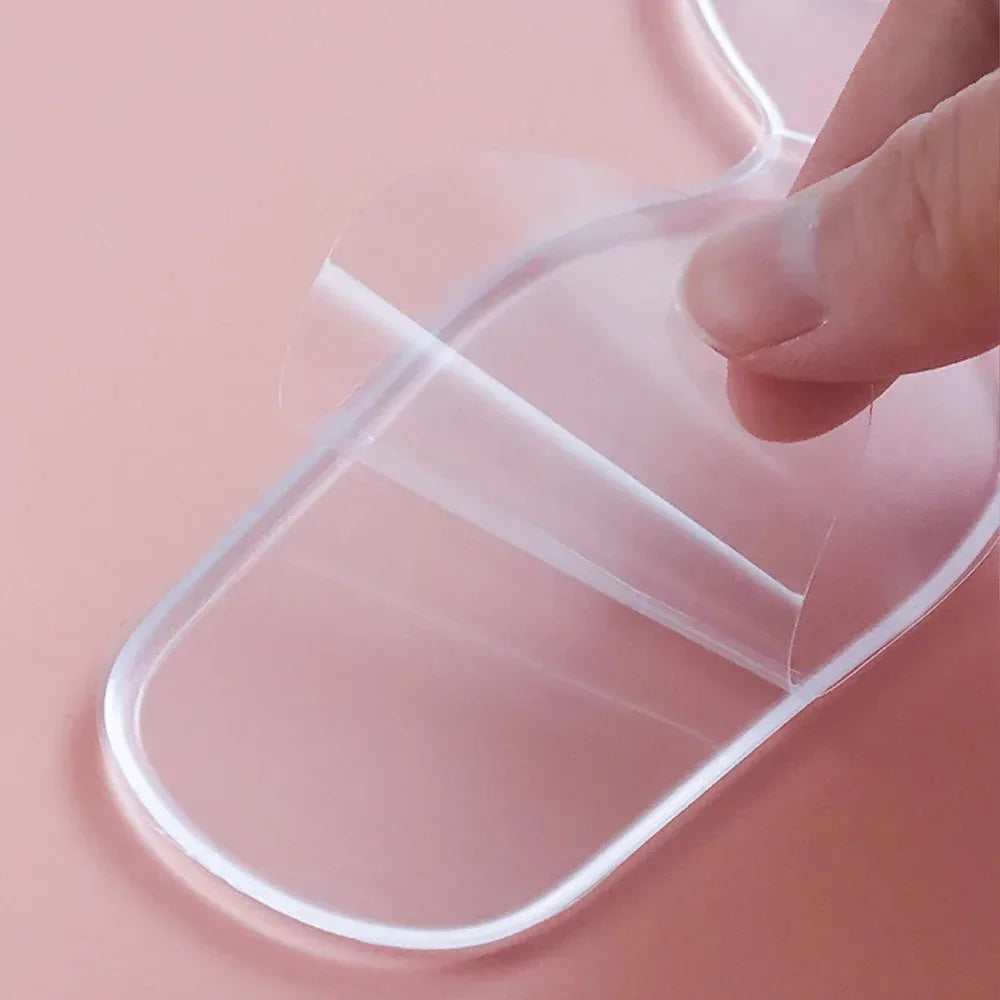 Soft Silicone Heel Grips Anti-Chafing Heel Protectors Cushion Pads for Women High Heels Comfortable Half Size Shoe Inserts
