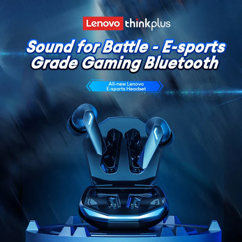 Choice Lenovo GM2 Pro Wireless Bluetooth 5.3 Earphones Gaming Low Latency Dual Mode Music Earbuds Sports In-Ear Headset With Mic