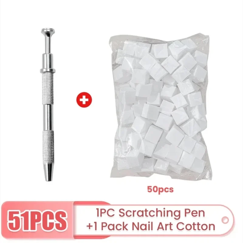 50/150pcs Sponge Gradient Nail Art Stamper Tools Gel Polish Color Gradient Brush Glitter Powder Dotting Pen For Manicure Tools