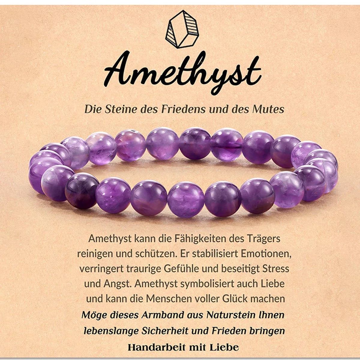 Natural Dream Lace Amethyst Stone Beaded Bracelets Women Purple Crystal Quartz Energy Bead Reiki Healing Bangle Jewelry Gift