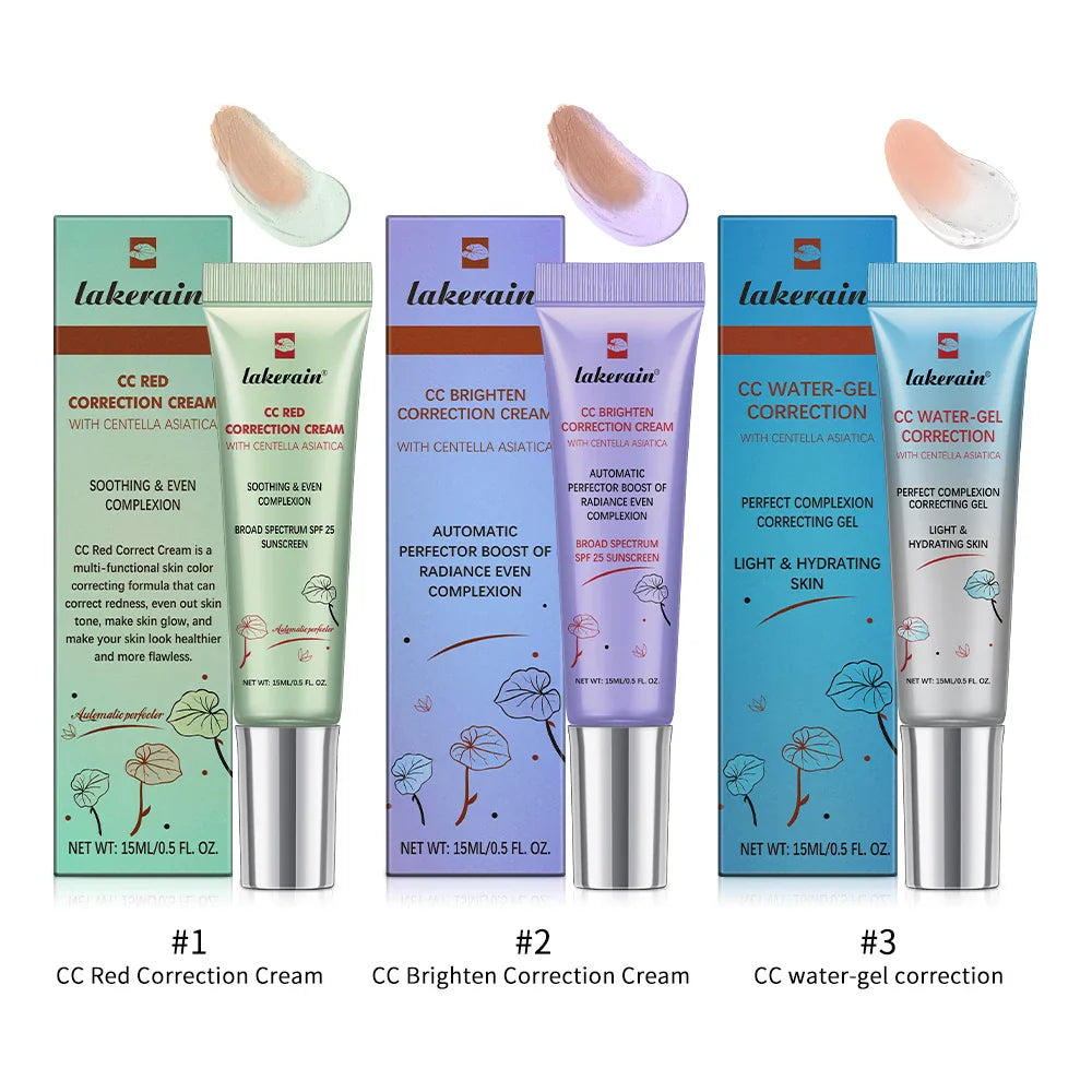 CC Cream Color Changing Liquid Foundation Centella Korean High Coverage Foundation Foundation Cream for Face Base Makeup