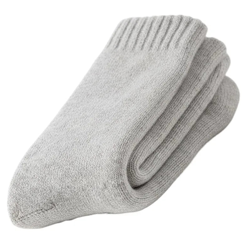 2026 New Winter Super Thicker Warm Socks Wool Male Men Women Socks Solid Socks Merino Wool Socks Against Cold Snow Terry Socks