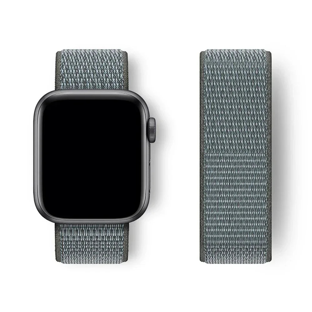 Nylon Sport loop Strap For Apple Watch Band 44mm 42/40mm 45mm  38/41mm pride Bracelet iwatch Ultra2 49mm Series 9 8 se 7 6 5 4 3