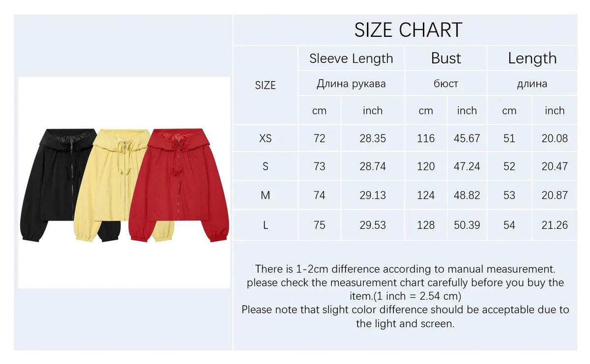 Women's Jacket 2026 Autumn New Red Long-Sleeve Drawstring Decorative Festive Hoodie Zipper Cardigan Casual Fashion Versatile