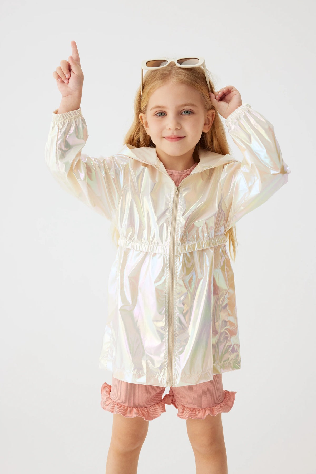 Girl's Spring and Autumn Children's Light and Thin Breathable Zipper Coat Jacket for Boys and Girls Fashion Thin Jacket