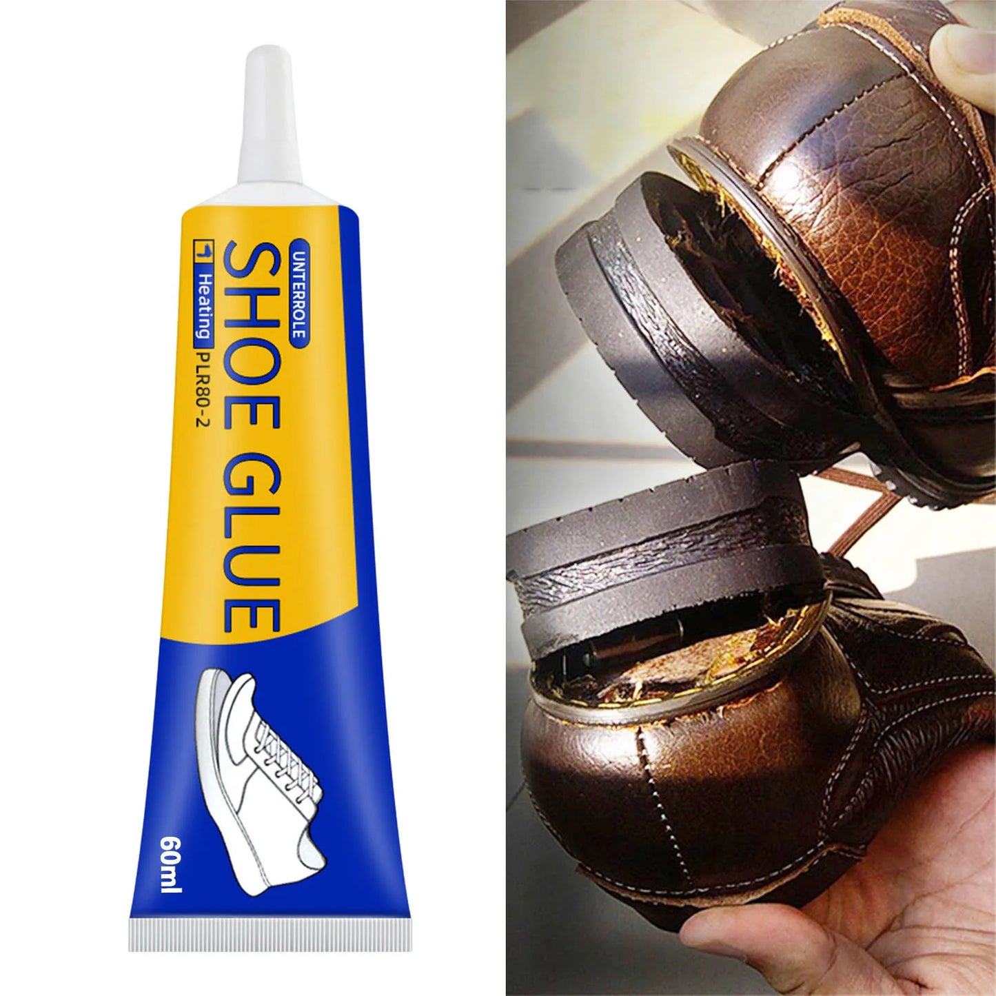 1/2/3pcs 60ml Strong Shoe Repair Glue Quick-drying Universal Sealant Waterproof Shoe Adhesive Shoemaker Professional Repair Tool