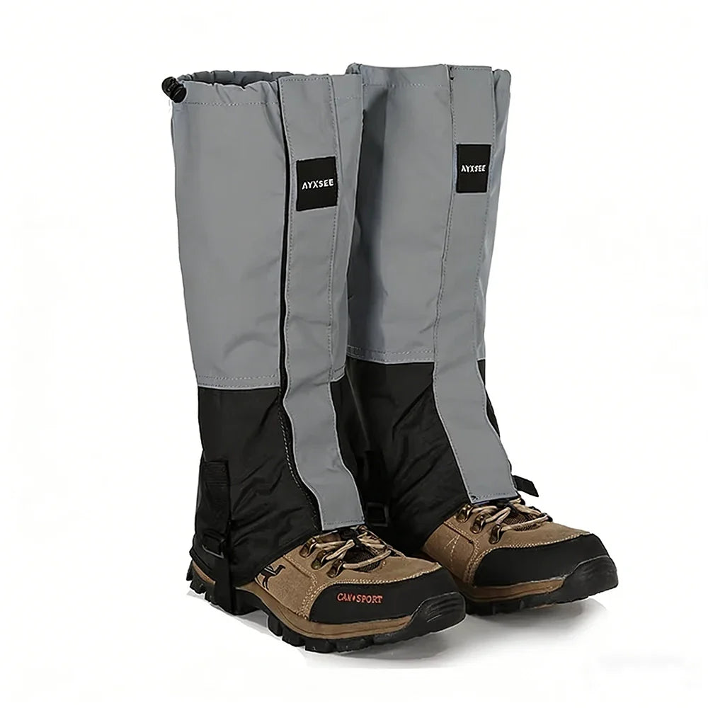 Durable Waterproof Leg Gaiters Hiking Hunting Camping Climb Boots Leggings Covers Outdoor Hunting Winter Snow Skiing Leg Warmers