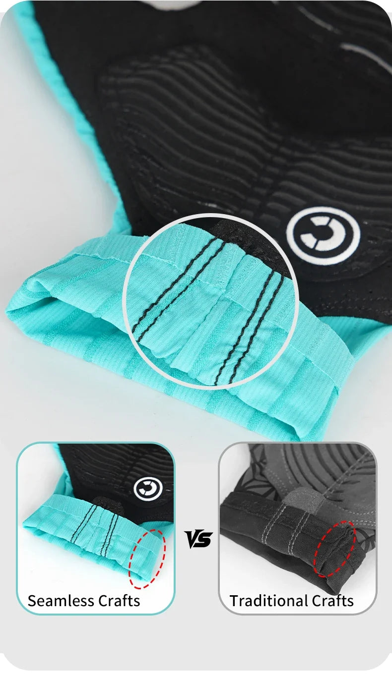 CXWXC Cycling Half Finger Gloves Men Women Breathable Anti-slip Glove Fitness Sport Training Gloves With Extended Wrist Guard