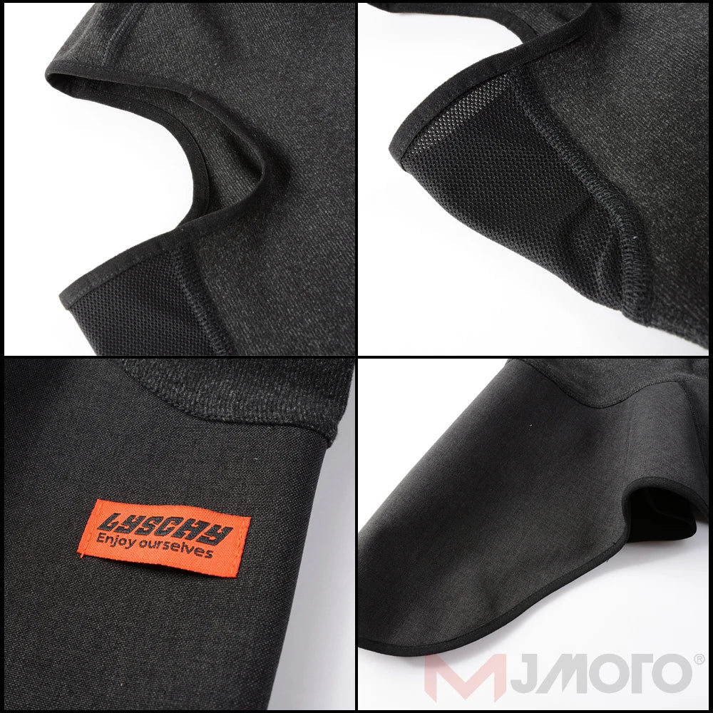 New Winter Motorcycle Mask Fleece Thermal Face Mask Keep Warm Motocross Riding Balaclava Motorbike Windproof Ski Mask Men Women