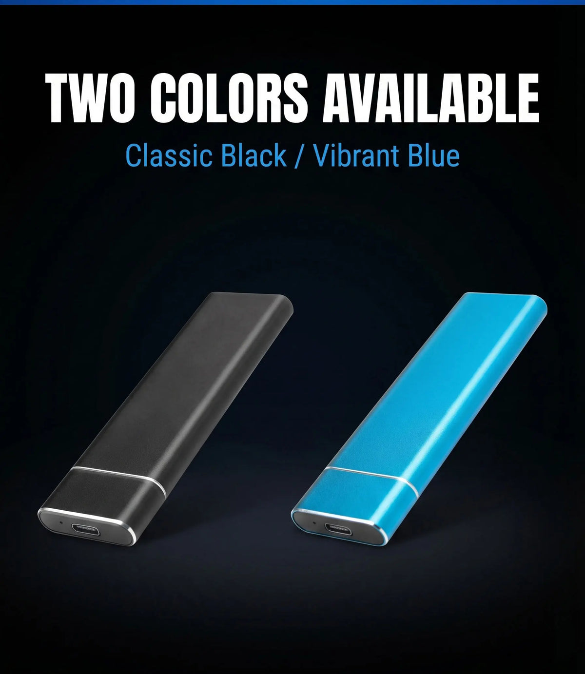 USB 3.1 high-speed external portable hard drive 4TB large capacity portable SSD solid state drive suitable for laptop MAC/PC