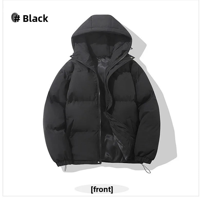 Brand Luxury Women's Winter Down Jacket Coats Parkas Woman Clothes Hooded Cotton Padded Puffer Jackets Bread Outerwear HXY275
