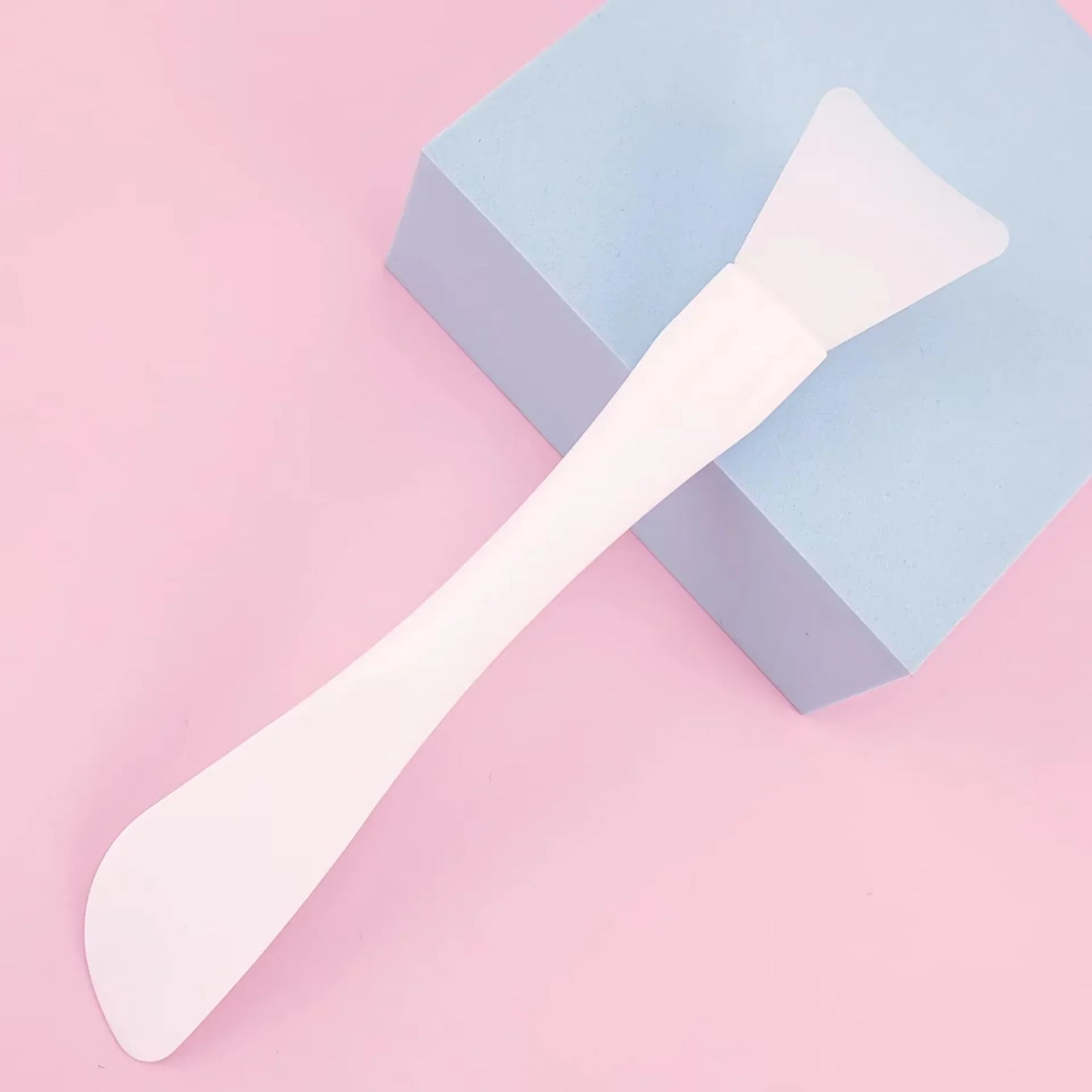 Dual-use Silicone Facial Mask Brush Soft Head With Scraper Integrated Mud Mask Brush DIY Skin Care Beauty Tools