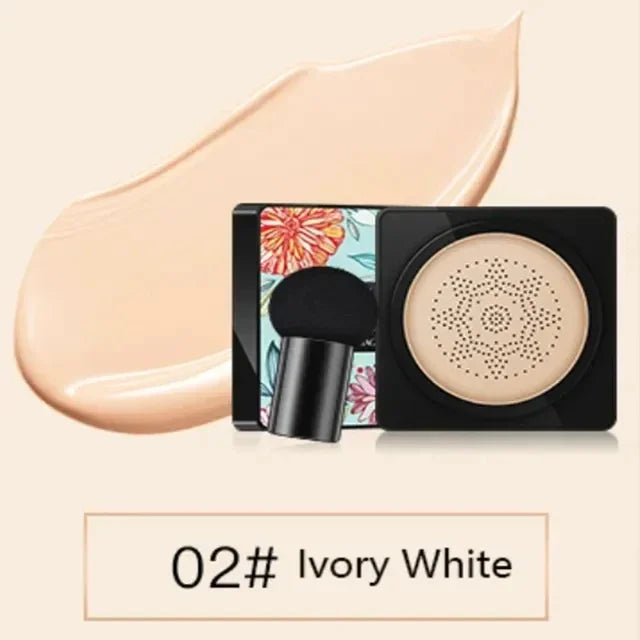 Mushroom Head Air Cushion, CC Cream Natural Moisturizing Foundation Concealer Whitening Oil-control Makeup Cosmetics BB Cream