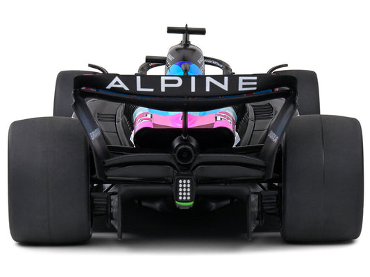 Alpine A524 Presentation Edition "BWT" "Formula One F1 World Championship" (2024) "Competition" Series 1/18 Diecast Model Car by Solido