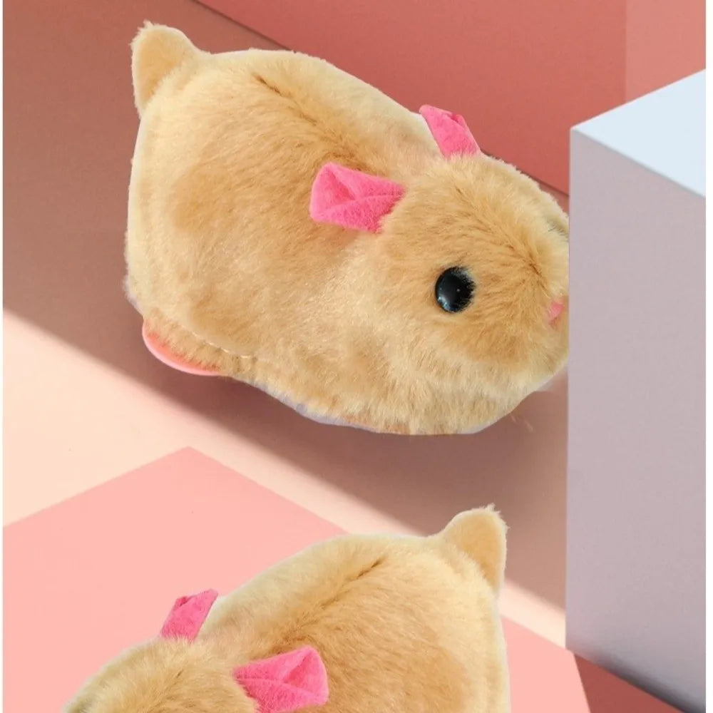 Transparent Cat Chasing Ball Built-in Plush Animal Plastic Interactive Cat Toy Realistic Rabbit Hamster Chasing Ball