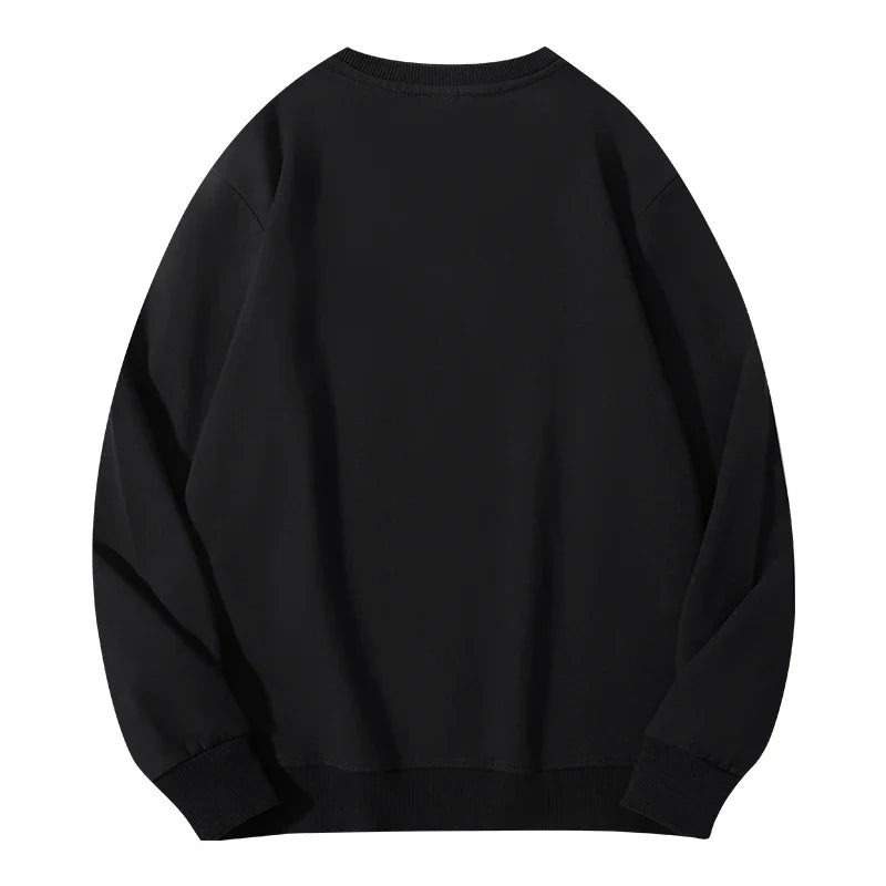 Autumn O-Neck Cotton Women's Sweatshirt Hoodies Basic Loose Casual Women Pullover Solid Sweatshirt Ladies Tops Factory Wholesale