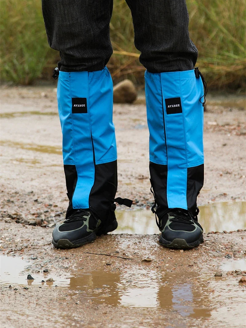 Durable Waterproof Leg Gaiters Hiking Hunting Camping Climb Boots Leggings Covers Outdoor Hunting Winter Snow Skiing Leg Warmers