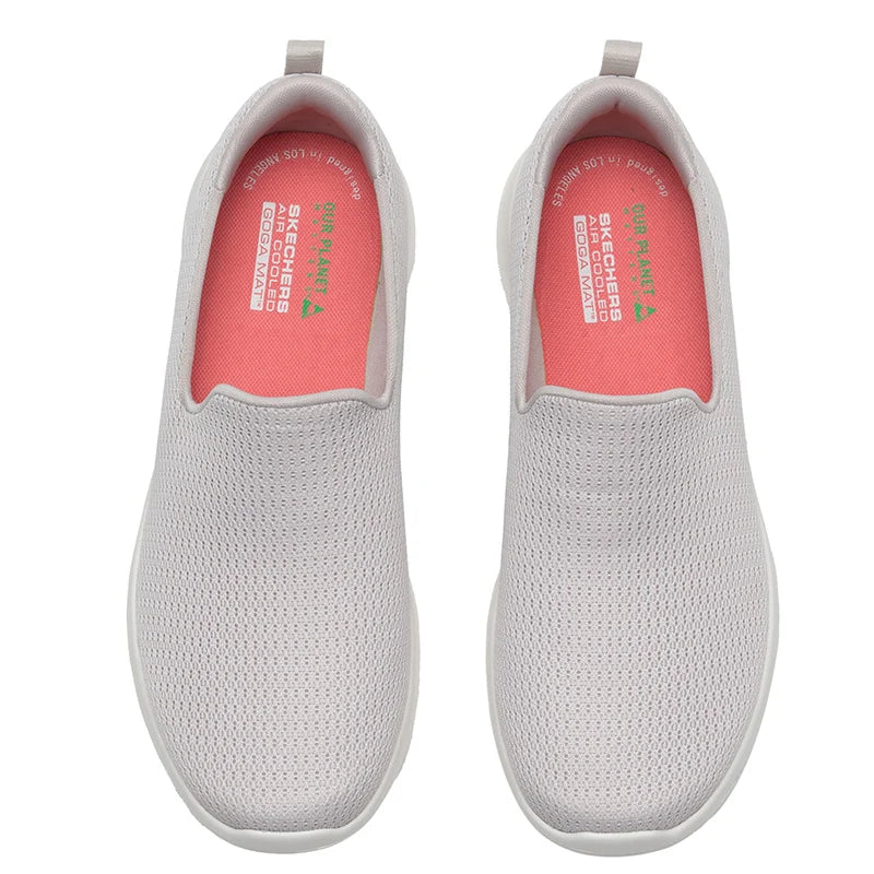 Skechers Casual Shoes, Cushioning and Breathable Women's Shoes, Daily Travel Shoes 124637-Nat