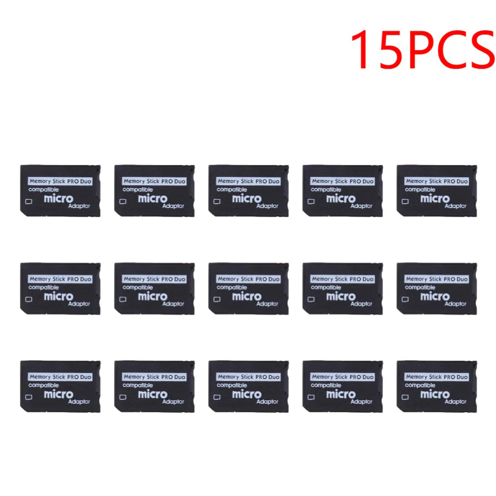 TF To MS Card Mini Memory Stick Card Adapter Plug and Play Card Reader Adapter Replacement Parts Accessories for Pro Duo