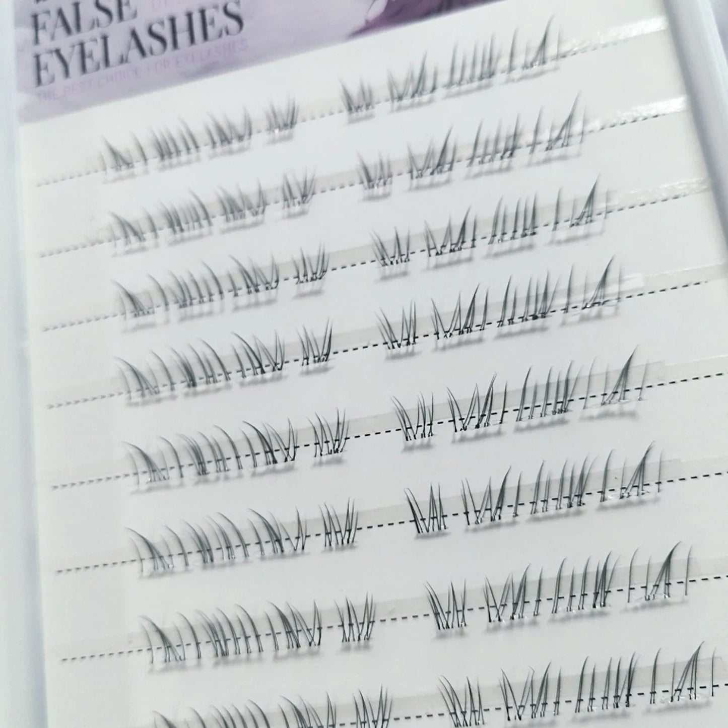 Natural Looking Lower Fake Eyelashes Wispy Cosplay Individual Lashes Cluster Comic False Eyelashes For Beauty Perfect Eye Makeup