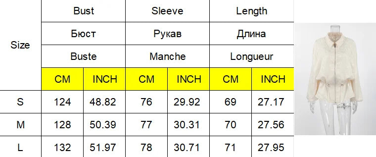 Luxury Apricot Texture Jacket Drawstring Waist Slim Puff Sleeves 2026 Women's Autumn Jackets Chic Commute Date Daily Outerwear