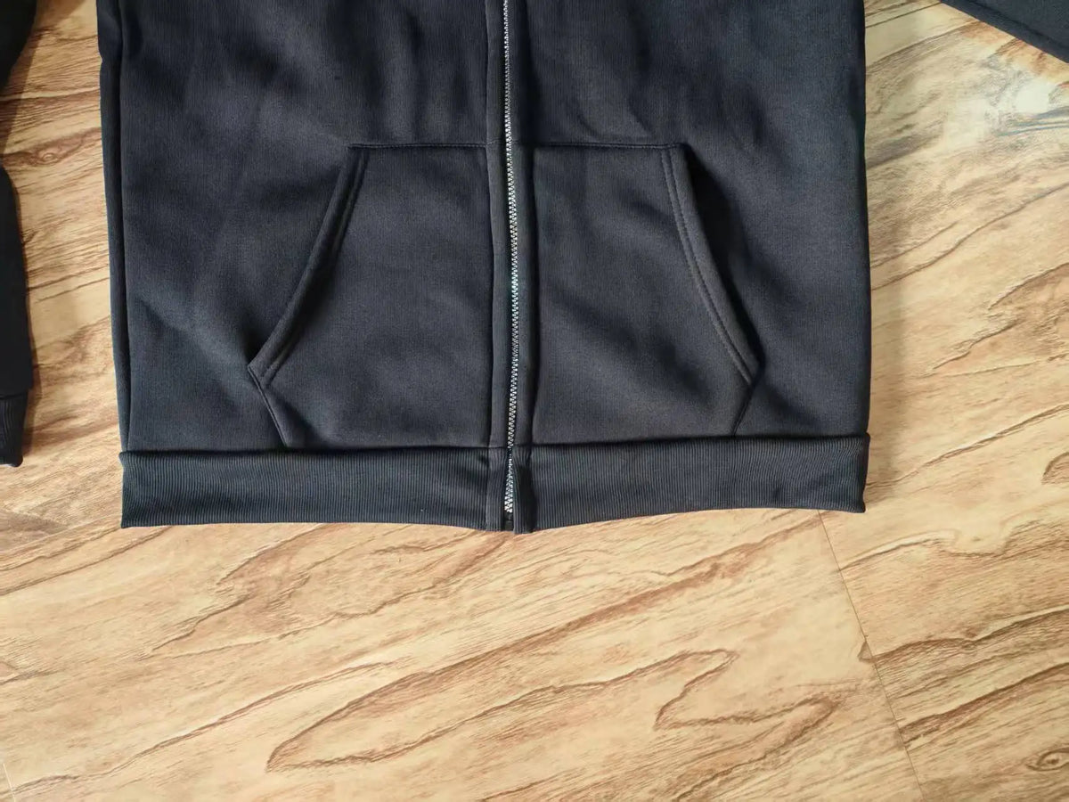 Men and Women Balaclava Y2K Gothic Harajuku Spring Autumn Winter New Item Double Hooded Sweatshirt Men Hooded Mask Zipper Jacket