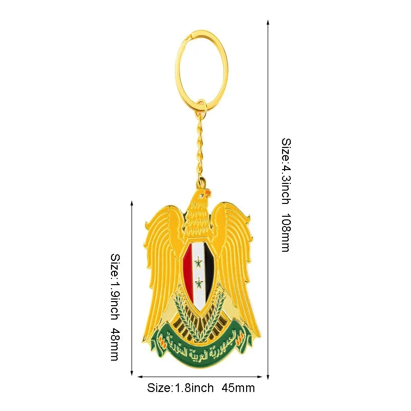 Syria Flag Badge Brooch Natinal Lapel Pins Flag Lapel Pins Country Flag Badge