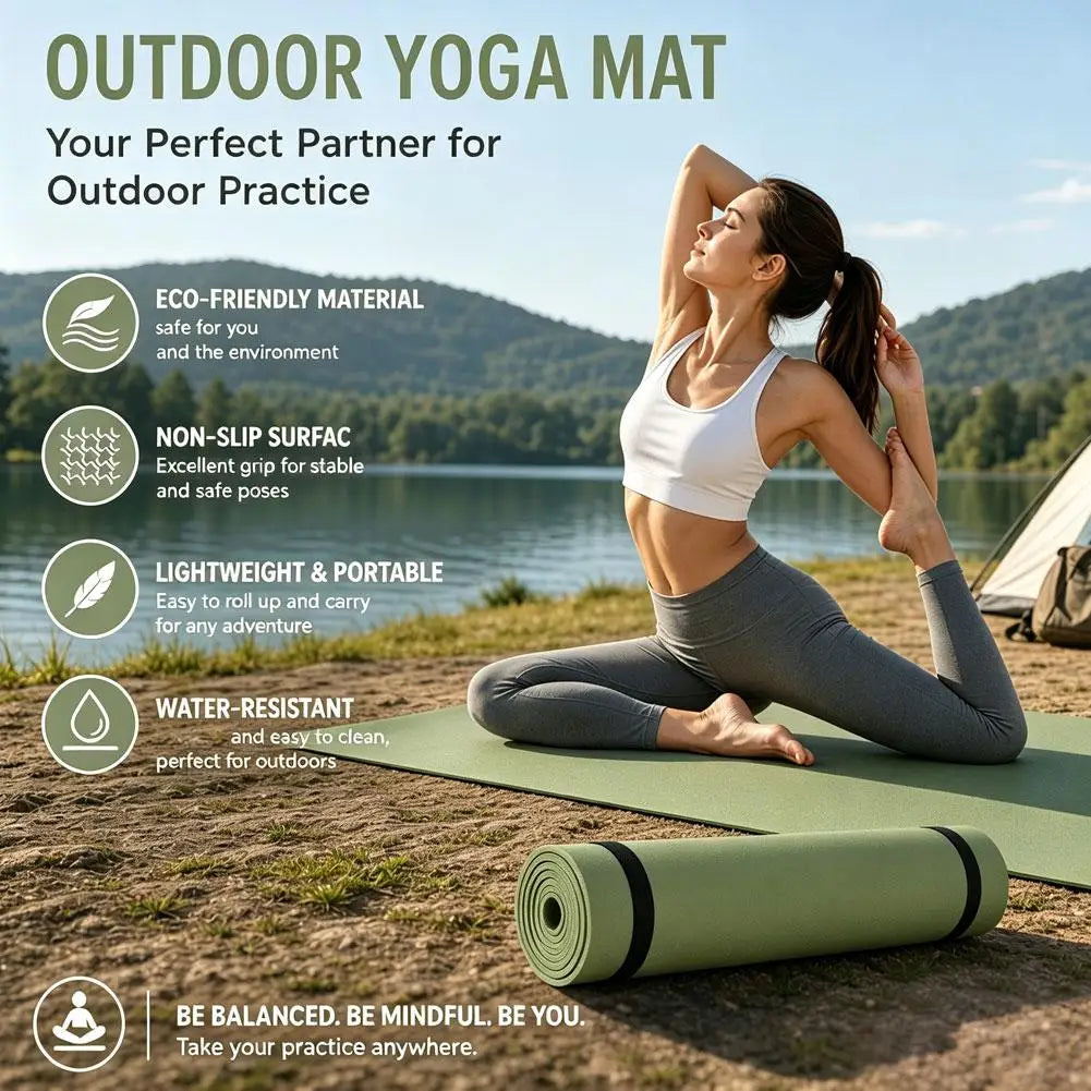 Thick EVA Yoga Mats Anti-slip Sport Fitness Mat Blanket For Exercise Yoga And Pilates Gymnastics Mat Fitness Equipment