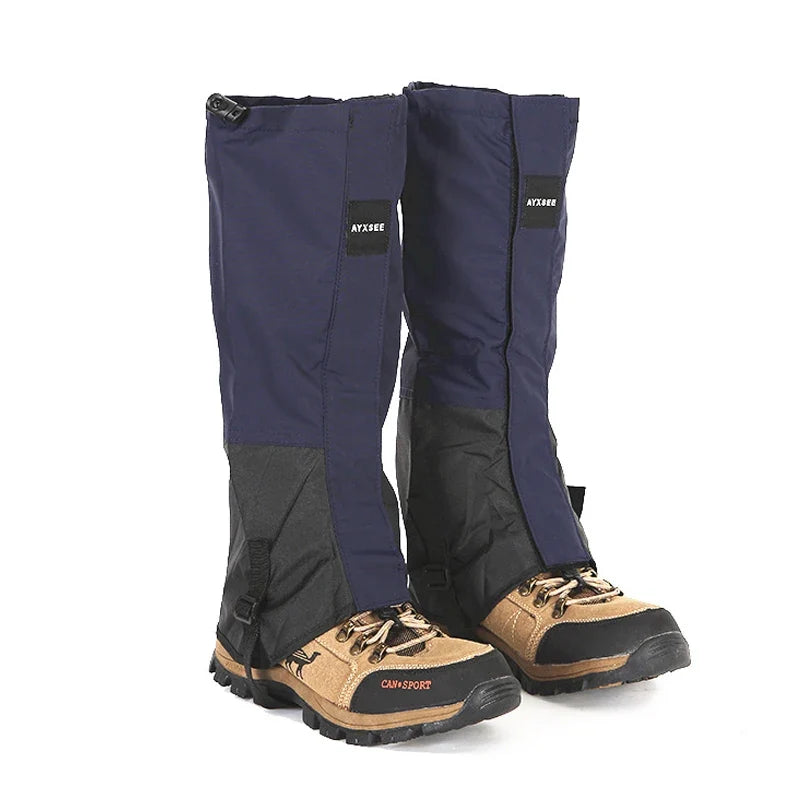 Durable Waterproof Leg Gaiters Hiking Hunting Camping Climb Boots Leggings Covers Outdoor Hunting Winter Snow Skiing Leg Warmers