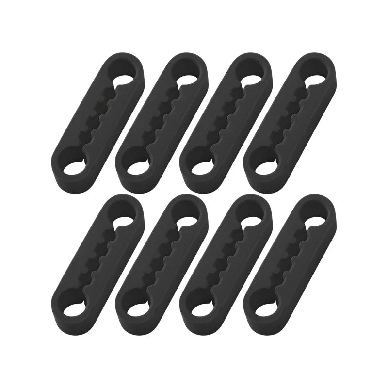 Silicone Car Door Shock Absorber Pads, Elastic Cushion Damper, Reduce Noise & Protect Paint for Car Truck SUV RV Door Edge