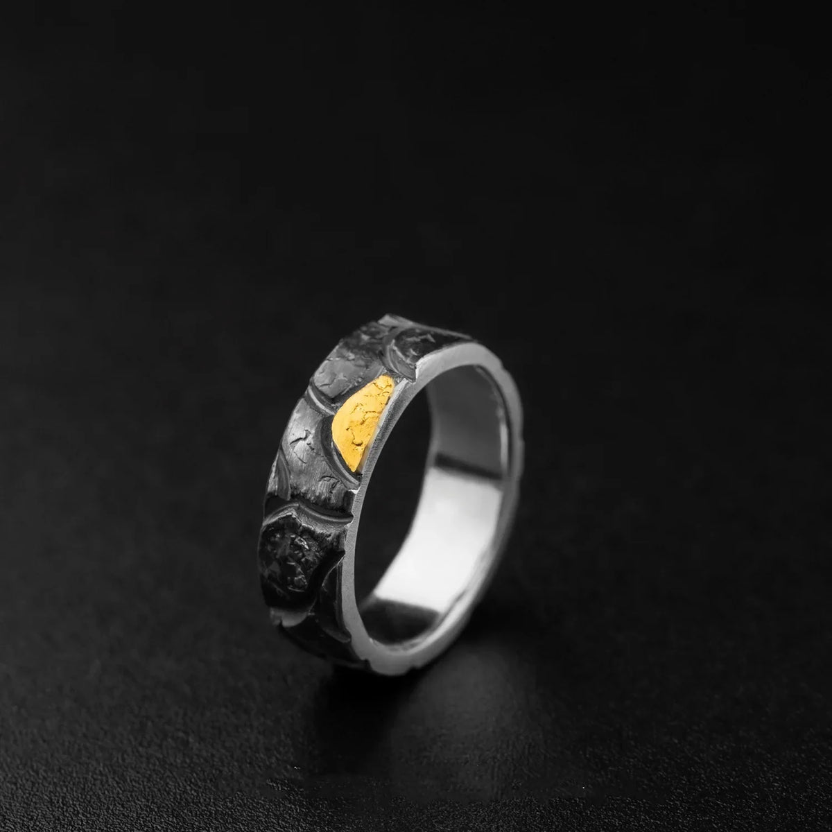 Men's high-end atmospheric ring original men's and women's national style personality new trend Chinese ring